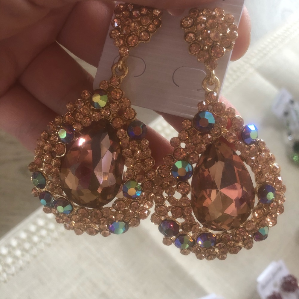 Gorgeous Chunky Sparkly Earrings
